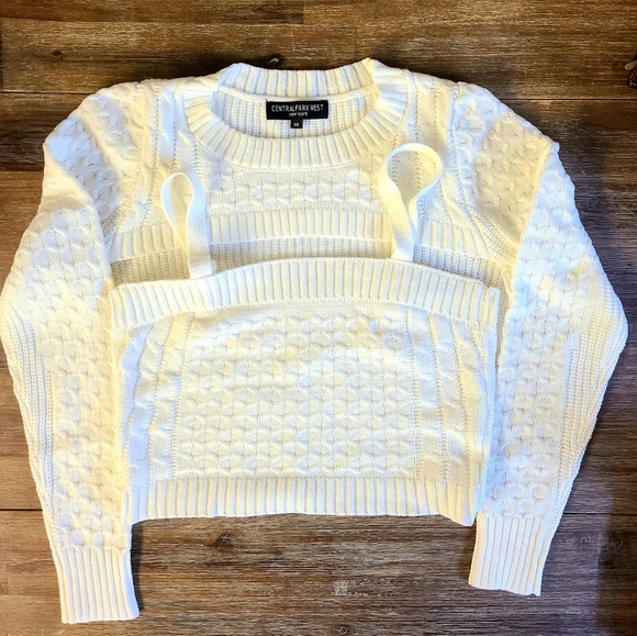 CENTRAL PARK WEST Knit  Sweater - Picture 3 of 5